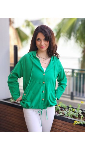 KETEN CEKET BENETTON YEŞİLİ